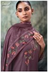 Yutisha 5270 By Ganga Wool Pashmina Dress Material